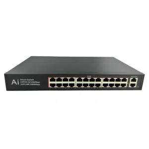 BERGHOCH | POE | 24+2 Netzwerk Switch