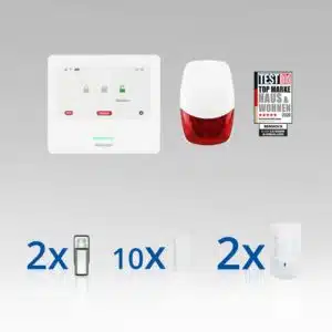 BERGHOCH | Touch-Alarmanlage | 868 MHz I GSM I WiFi I APP I Set 3