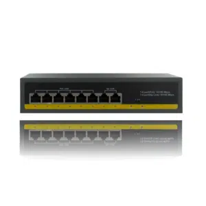 BERGHOCH | POE | 6+2 Netzwerk Switch für POE-Türsprechanlage