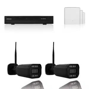 BERGHOCH | 2x 8MP WLAN Mesh Set | 8x Zoom | Aussen